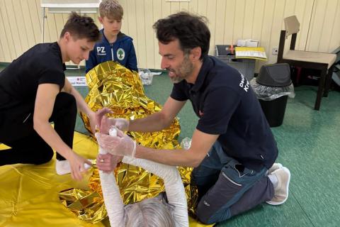 Erste-Hilfe-Kurs beim TuS