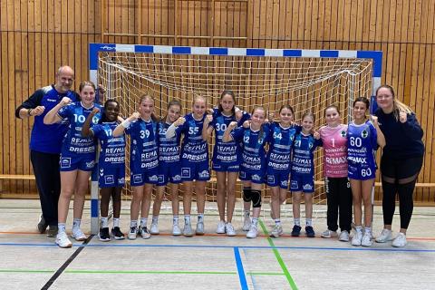 D2-Mädchen verlieren knapp die Abwehrschlacht gegen Brühl