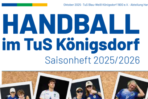 Werbung, die gesehen wird: Anzeigenplätze im neuen Handballheft sichern