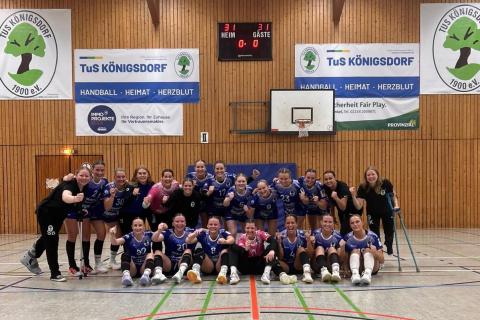 Zurück in der 3. Liga: Unsere 1. Damen holen zum Auftakt den ersten Punkt