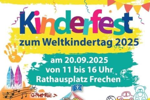 Kinderfest zum Weltkindertag am 20.9. - der TuS ist mit dabei!